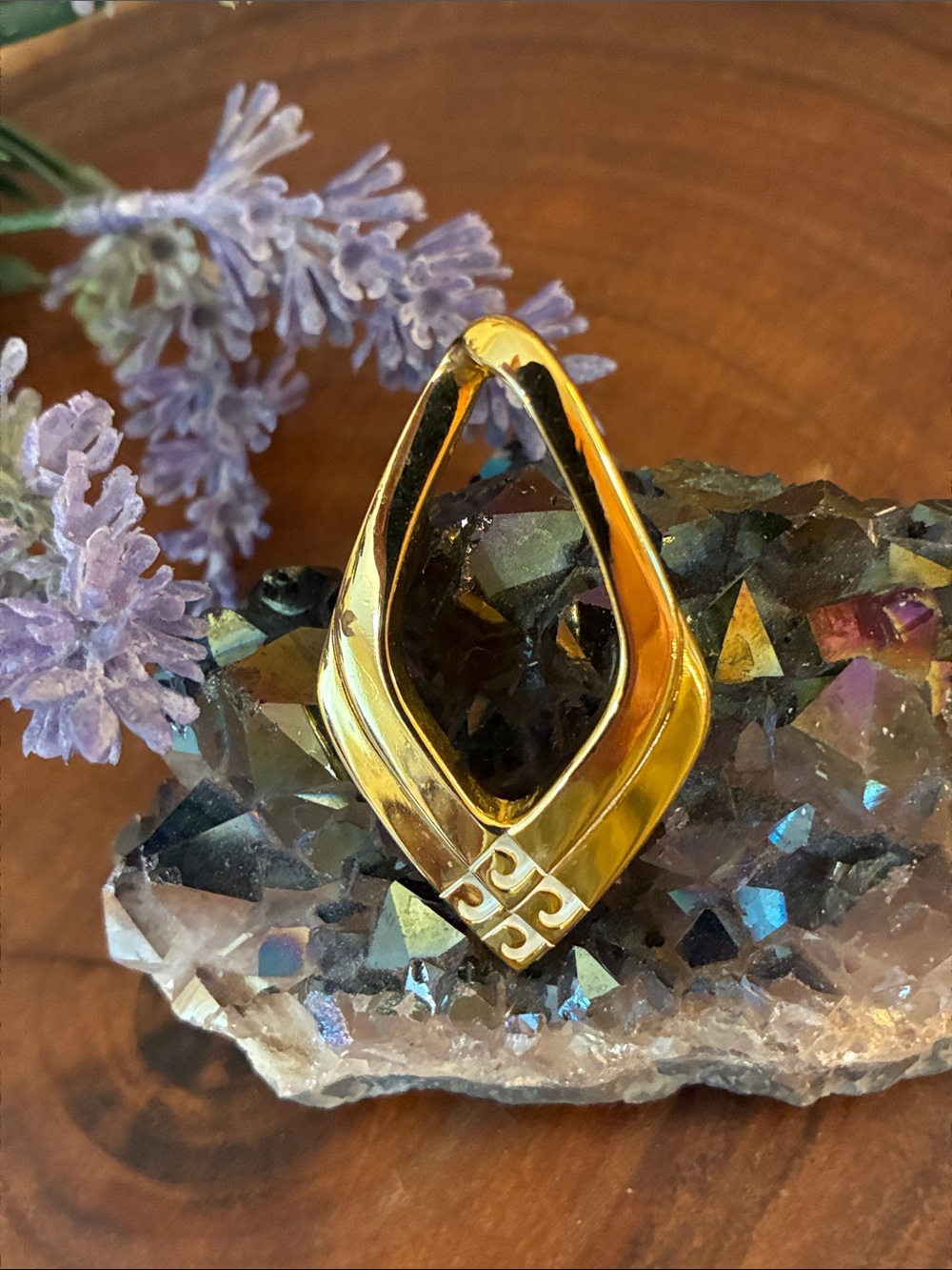 Pierre Cardin Gold-Tone Necklace Pendant